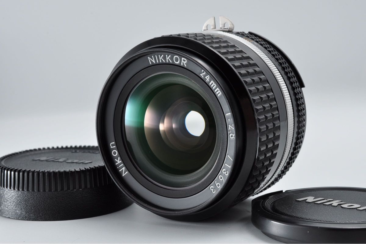 極上美品】ニコン Nikon Ai-s AIS NIKKOR 24mm F2 8 標準レンズ FM