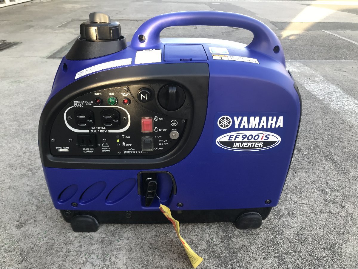 【中古品】YAMAHA(ヤマハ) 防音型インバータ発電機 EF900iS/ITD3M84PAVUC_画像1