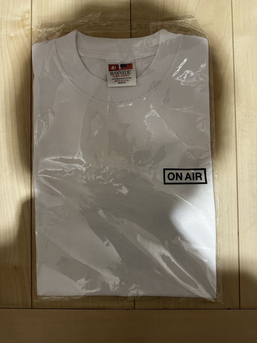 サイズM ONAIR Untitled, 2023 6.1oz S/SL Tee (White / Beige) Tシャツ kyneの画像3