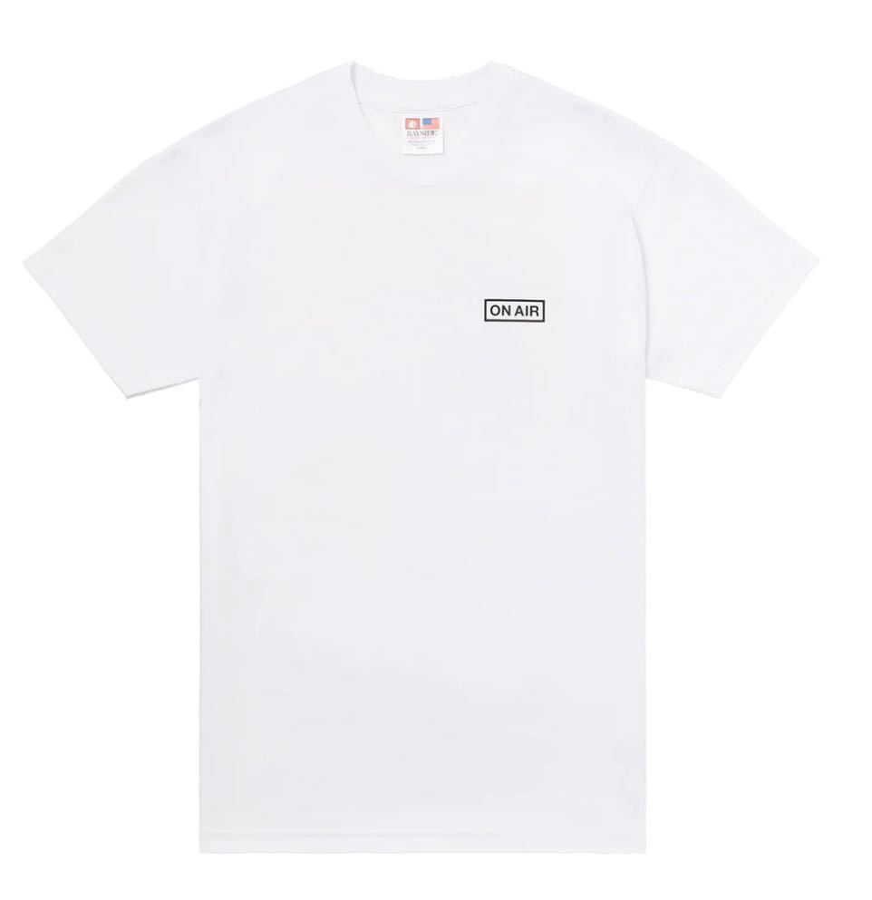 サイズM ONAIR Untitled, 2023 6.1oz S/SL Tee (White / Beige) Tシャツ kyneの画像2