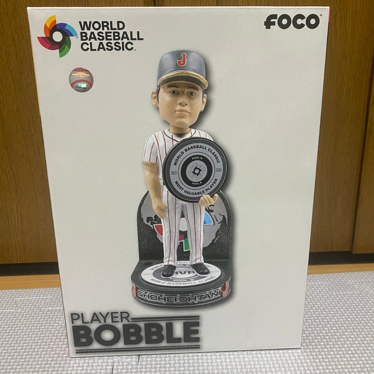 侍JAPAN 大谷翔平 wbc プールb MVP ボブルヘッド 新品-