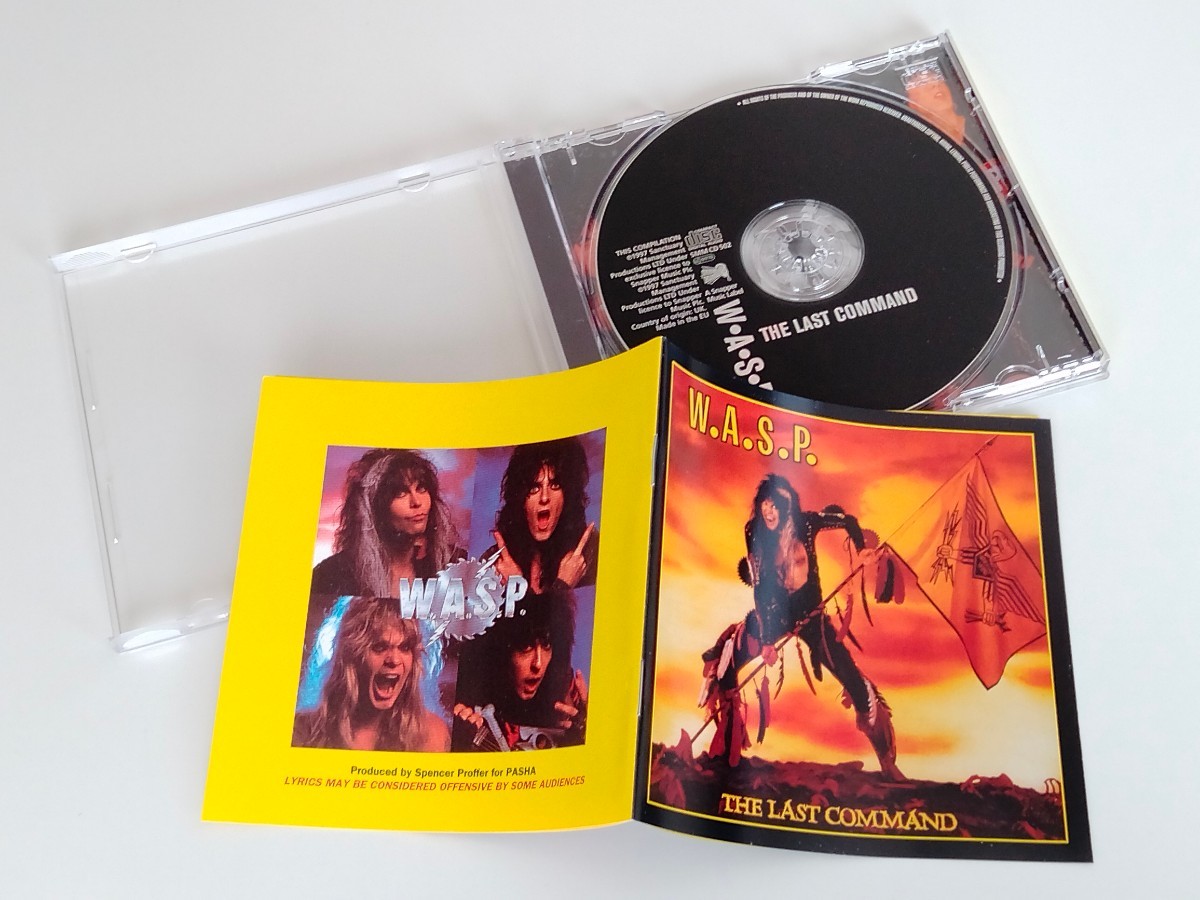 【97年リマスター/ボートラ7曲】W.A.S.P./THE LAST COMMAND CD SANCTUARY UK SMMCD502 85年2nd名盤,Blackie Lawless,Blind In Texas,Animal_画像3