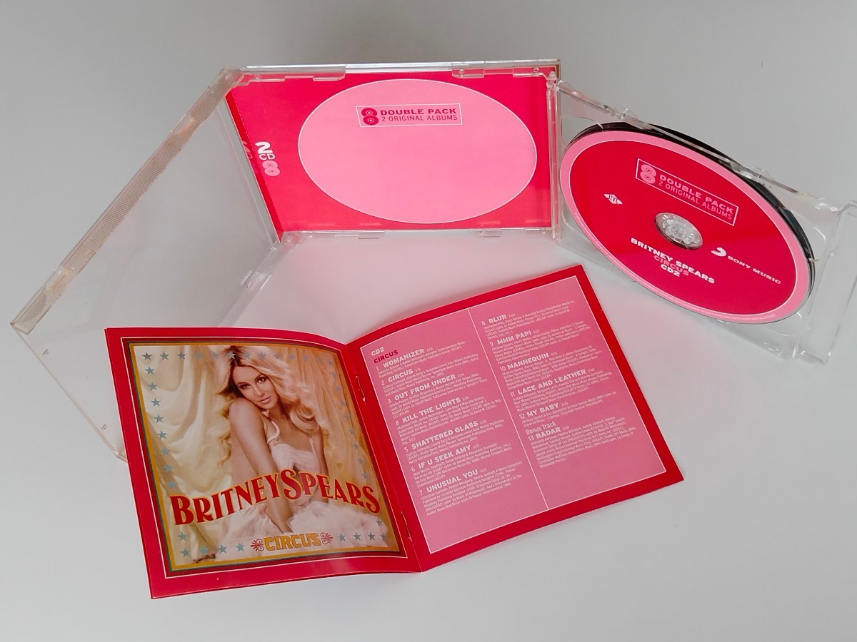 【2アルバム2CD希少盤】Britney Spears / In The Zone(03年4th+2曲)/CIRCUS(08年6th+1曲) 2CD JIVE 88765460122 13年限定盤,ブリトニー_画像5