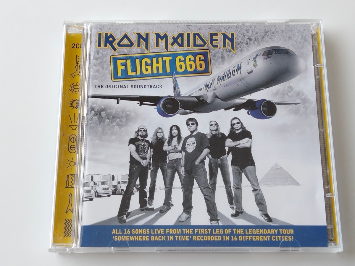 【ディスク1のみ】Iron Maiden / FLIGHT 666 CD EMI EU 50999-6977572-7 09年Somewhere Back In Timeツアー,16都市LIVE,The Trooper(日本)_画像1