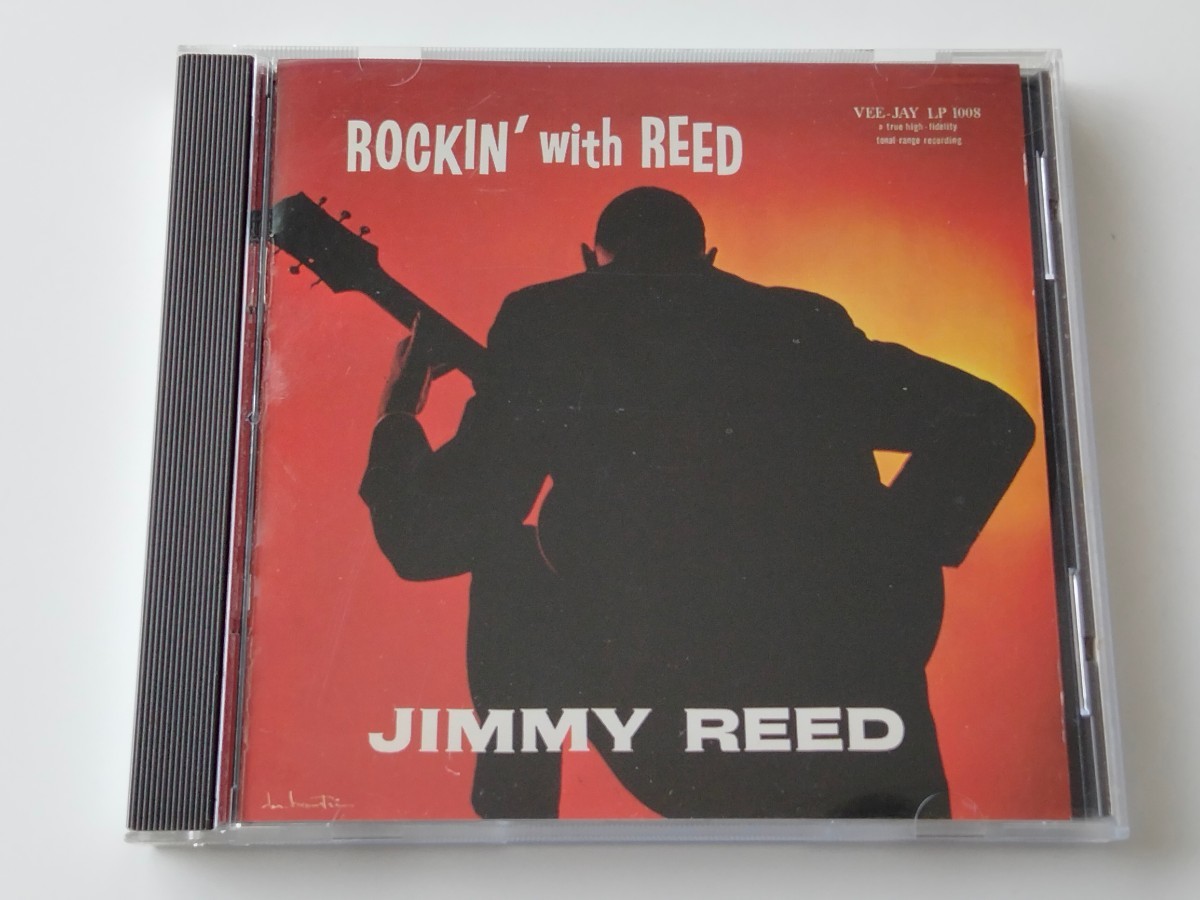 ジミー・リード Jimmy Reed / ROCKIN' WITH REED 日本盤CD P-VINE PCD5264 7曲追加97年盤,1953-59録音,VJ,Vee-Jay,シカゴブルース,_画像1