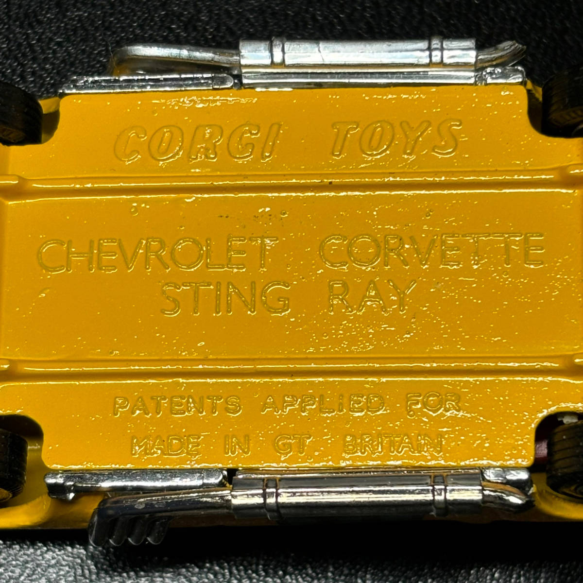 ★ビンテージ/ミニカー/Metal Toy！CORGI TOYS コーギー！CHEVROLET CORVETTE STING RAY シボレー コルベット スティングレイ/1点★管理8_画像8