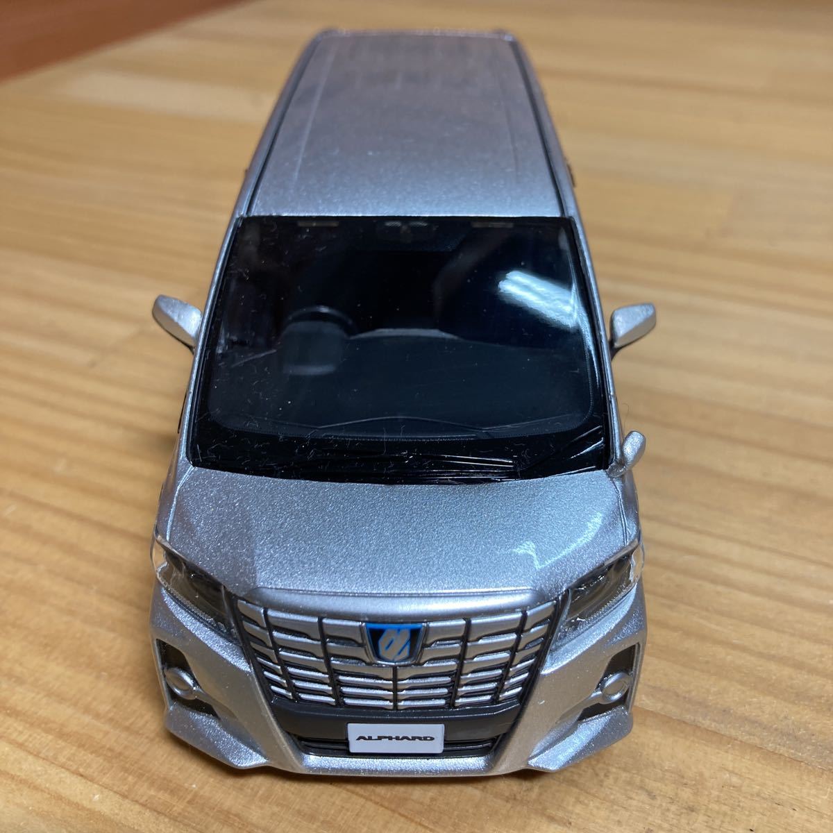 Y送料無料△708中古品【TOYOTA トヨタ】TOYOTA ALPHARD トヨタ アルファード ハイブリッドSR ミニカー シルバーメタリック_画像7