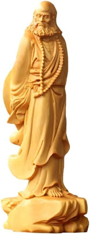 極上品◆木彫り 摩祖 仏教美術品 菩提達磨 達磨祖師
