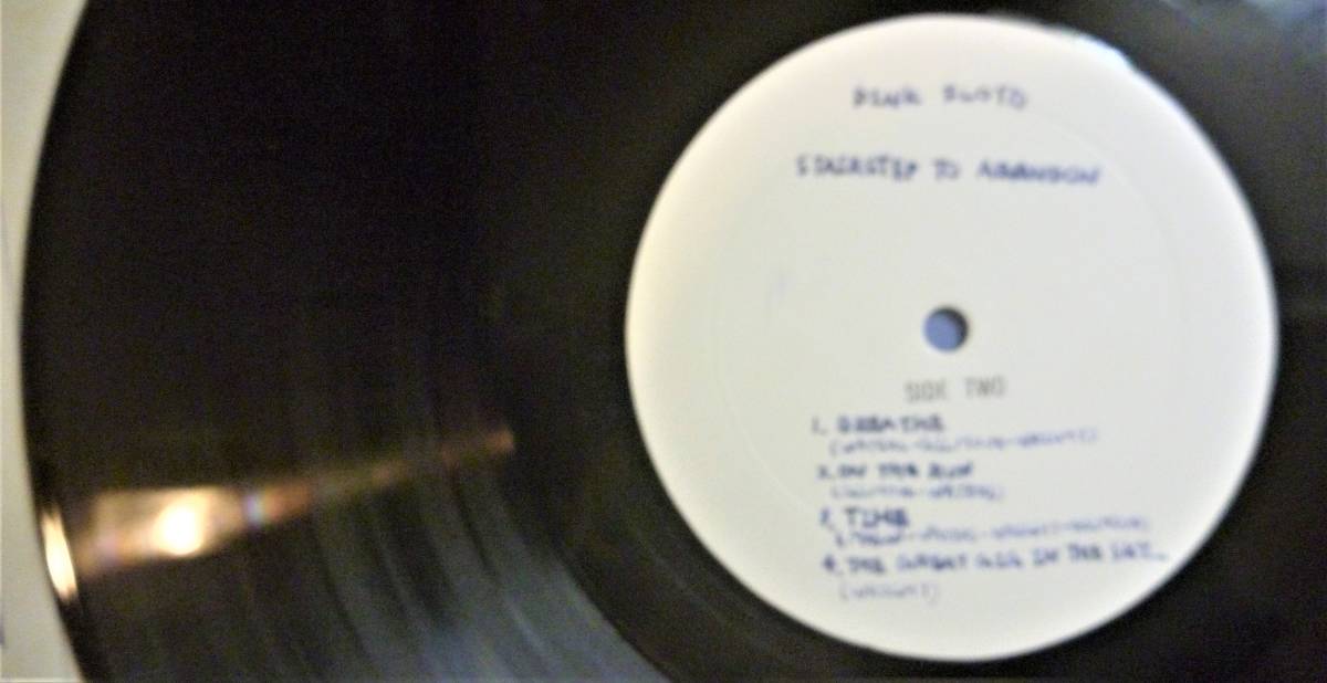 [ analogue LP* valuable . Live record ] pink * floyd | stereo a step *tu* avant Dan (ZAP7874)