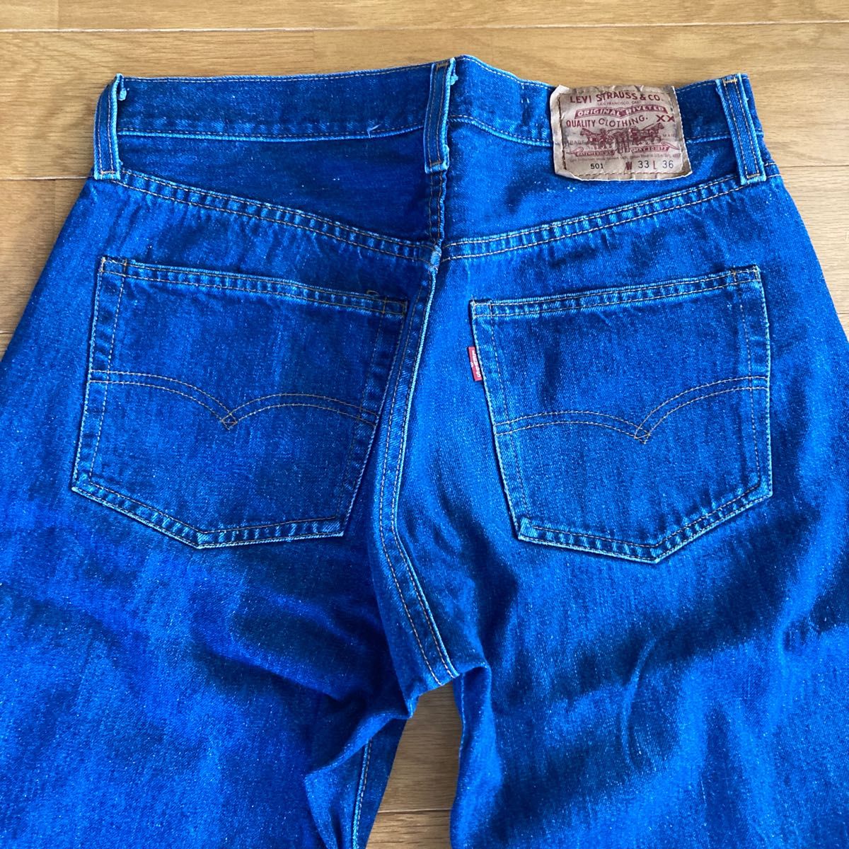 Levi''s 米国製 リーバイス501 赤耳 バレンシア 555 110周年 Levi''s 米国製 リーバイス501 赤耳 バレンシア 555 110周年