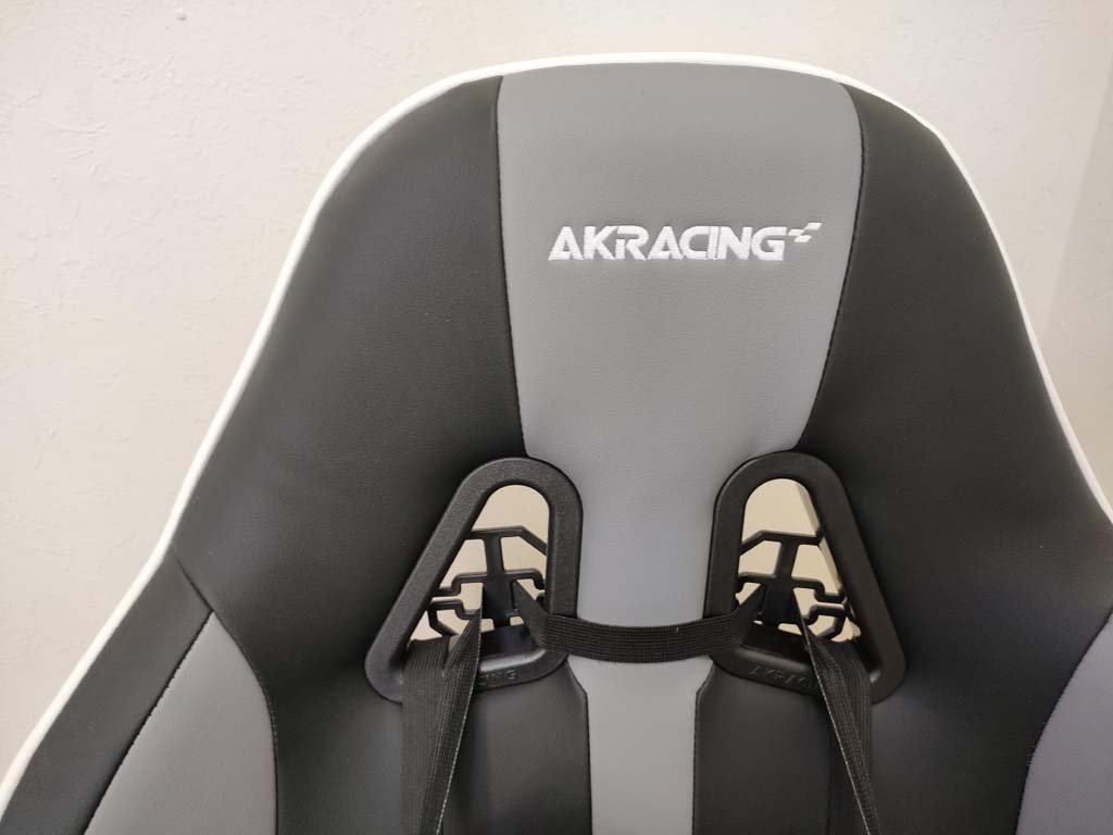 送料無料★AKRACING ゲーミング座椅子極坐 灰Gray★エーケーレーシング_画像4