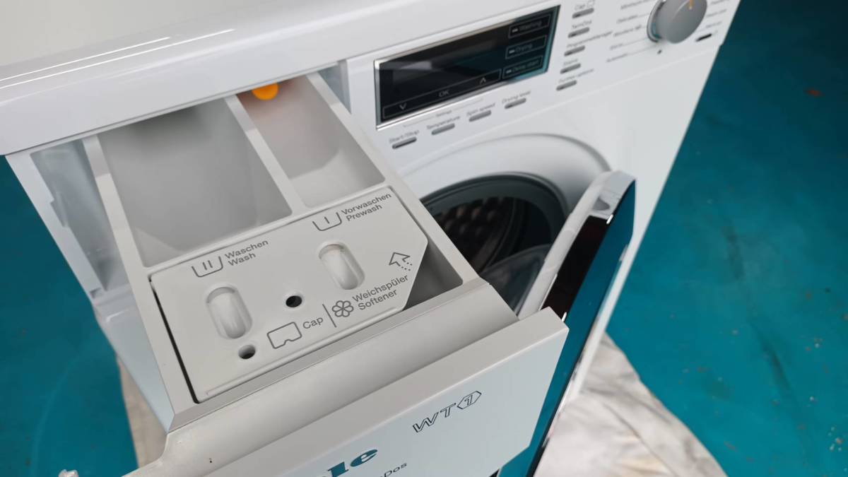 【中古美品わけあり】2019　Miele（ミーレ）　洗濯乾燥機　WTH 120 WPM　固定ボルトなし　_画像4