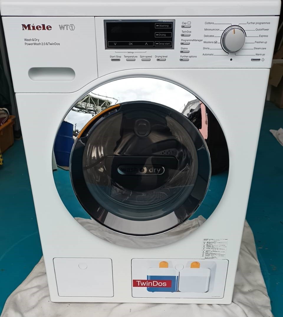 【中古美品わけあり】2019　Miele（ミーレ）　洗濯乾燥機　WTH 120 WPM　固定ボルトなし　_画像1