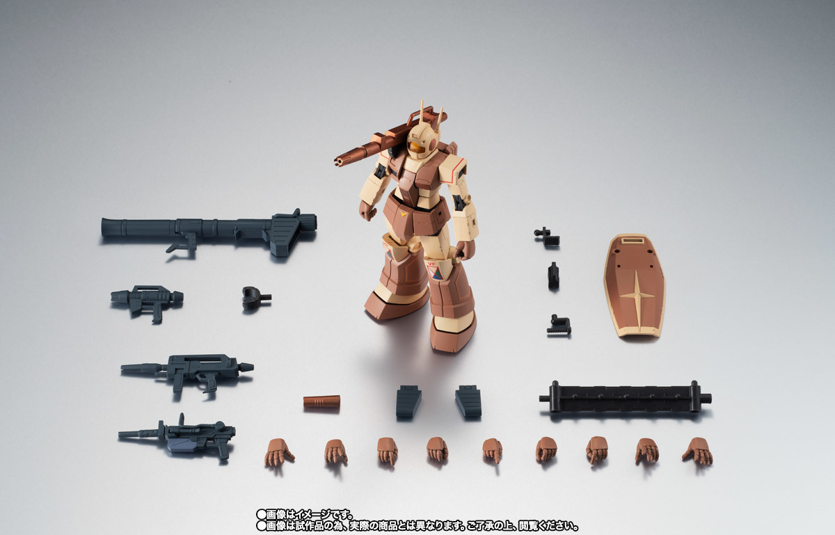 ROBOT魂 ＜SIDE MS＞ RGC-80 ジム・キャノン アフリカ戦線仕様 ver. A.N.I.M.E. 魂ウェブ商店限定　【 新品 輸送箱未開封 】_画像10