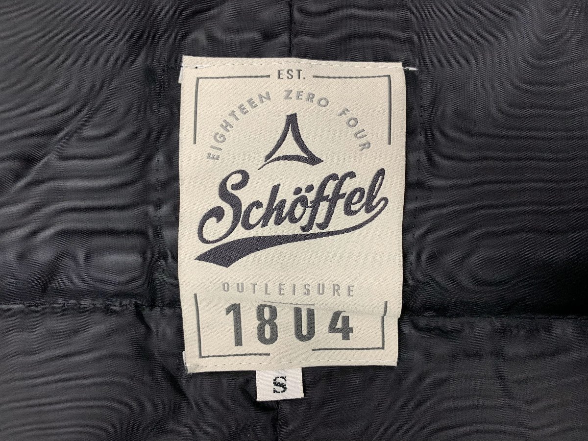 Schoffel (ショッフェル) フード付き ダウン ジャケット コート S ブラック メンズ /036_画像5