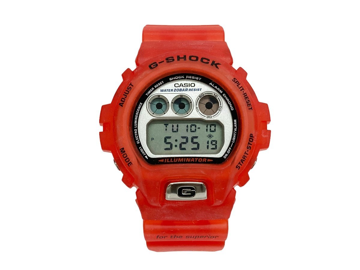 CASIO (カシオ) G-SHOCK Gショック デジタル腕時計 クォーツ FIFA フランスワールドカップ 1998年 DW-6900WF-4T レッド/028