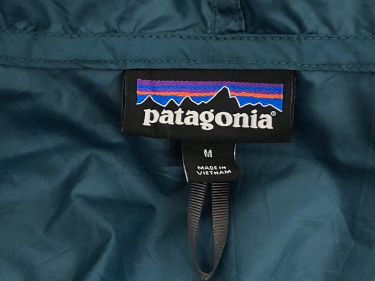 patagonia (パタゴニア) LIGHT&VARIABLE HOODIE ライトアンドバリアブル フーディ ジャケット パーカー 27236 M ブルーグリーン メンズ/078_画像3