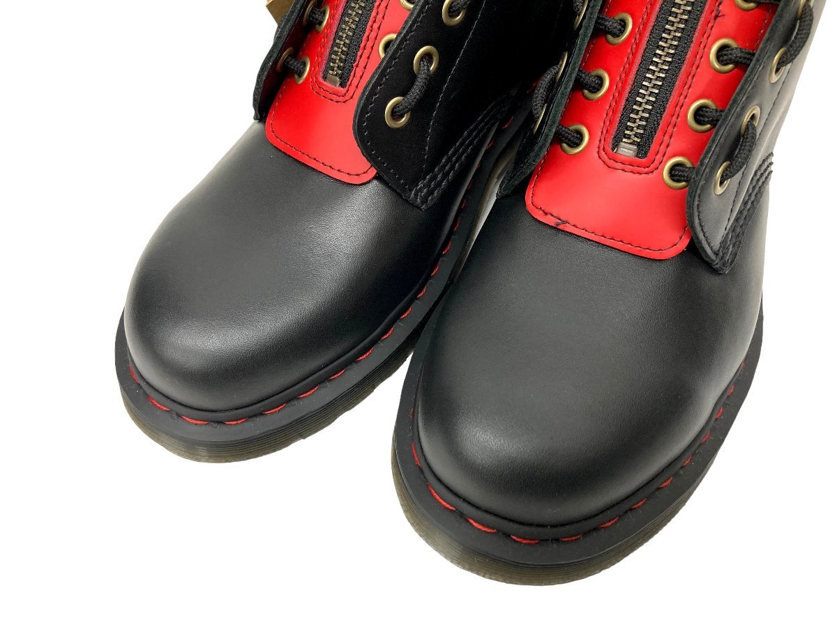 Dr.Martens (ドクターマーチン) 1460 YEAR OF THE RAB BIT 8ホールブーツ 1460 YOTR UK8 US9 ブラック×ポピーレッド メンズ/028_画像5