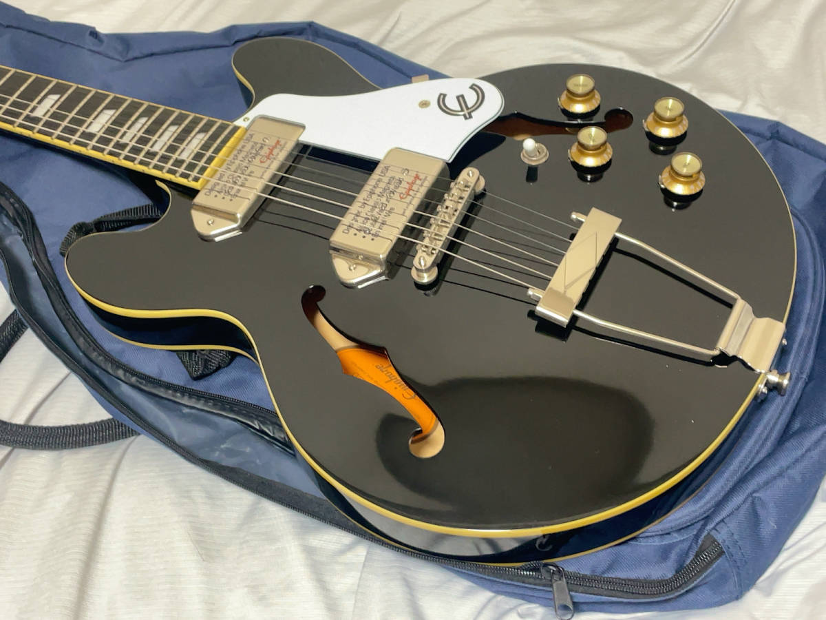 Epiphone Casino coupe EB カジノクーペ 黒-