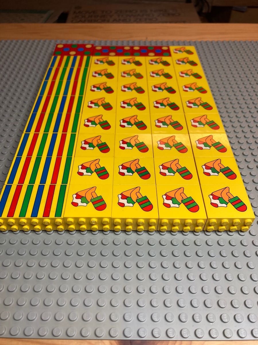 レゴブロック　LEGO キャンディー、水玉模様、ストライププリントのブロックセット