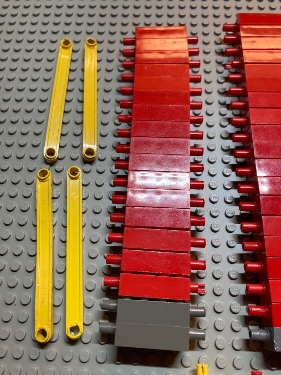 レゴLEGO ジャンク品　車軸、フレームパーツと連結バーセット