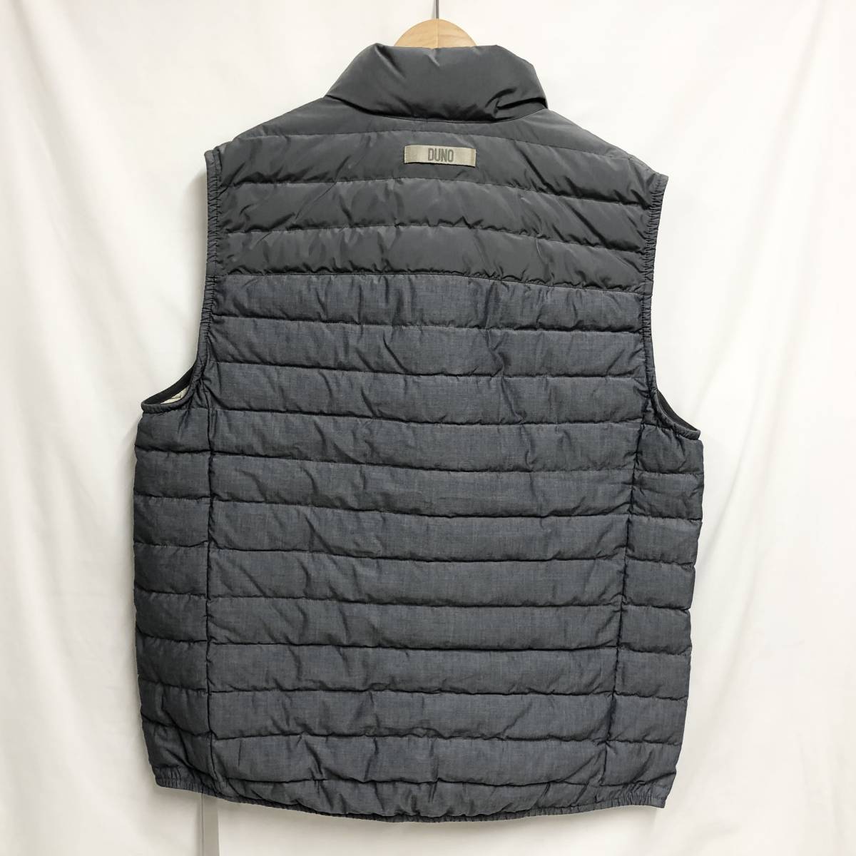 ○★新品未使用 DUNO (デュノ) ロモ ジレ ダウンベスト 50(Lサイズ相当) グレー★○