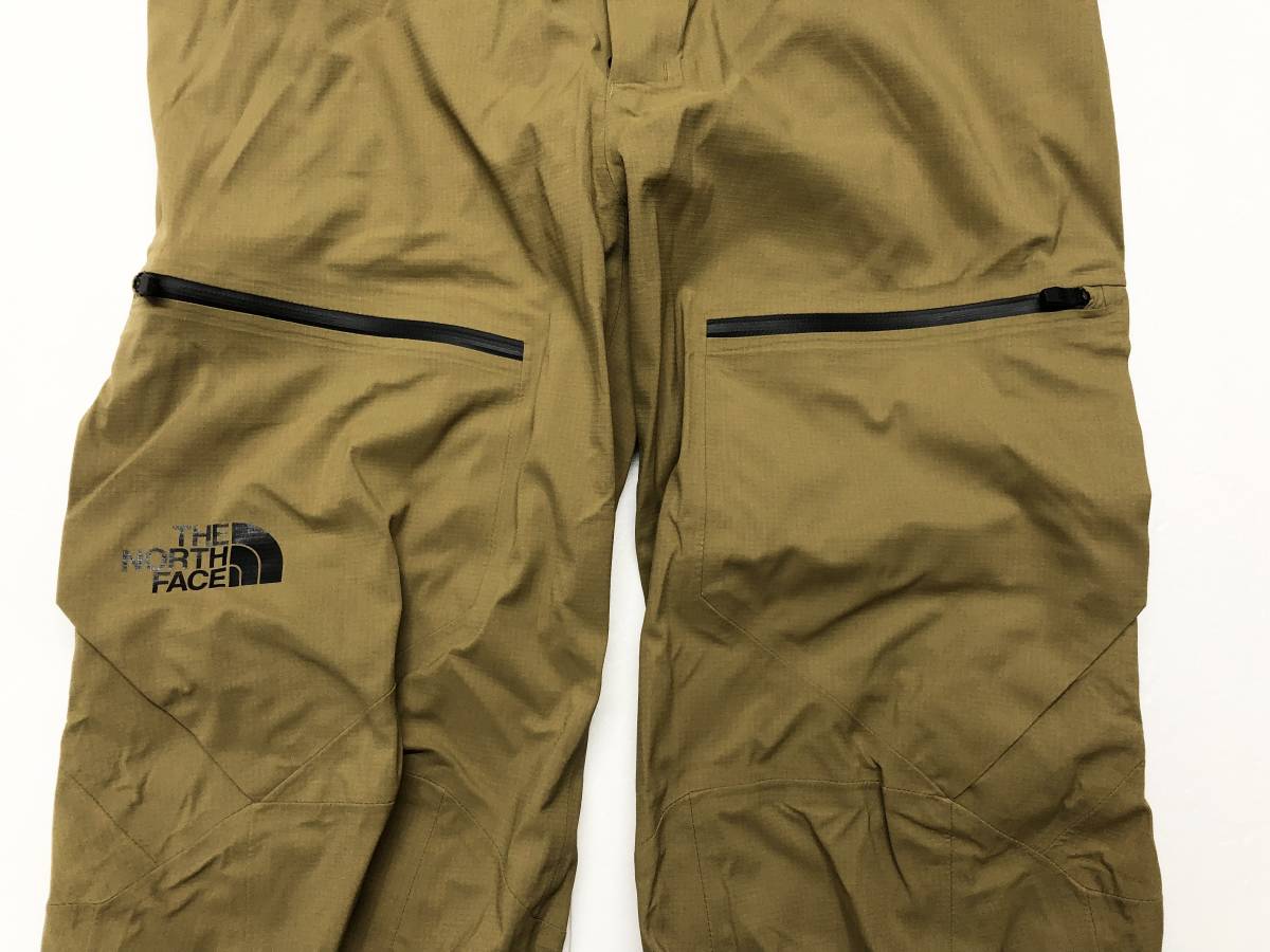 ○★新品未使用　THE NORTH FACE（ザ・ノース・フェイス）　FL ピューリスト ビブパンツ　M(USサイズ)　カーキ★○