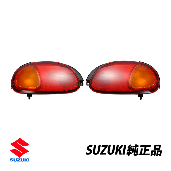  Suzuki original Cappuccino EA21R EA11R all model year tail lamp tail light tale lense left right pair 35650-80F00 35670-80F00