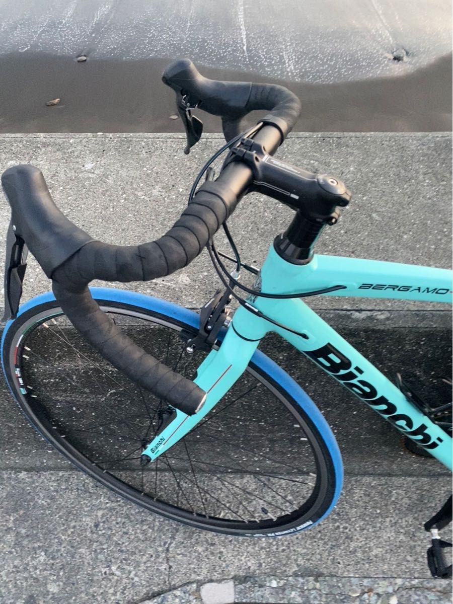 ロードバイク Bianchi 中古品16段変速 ブラック53 手渡し希望｜PayPay