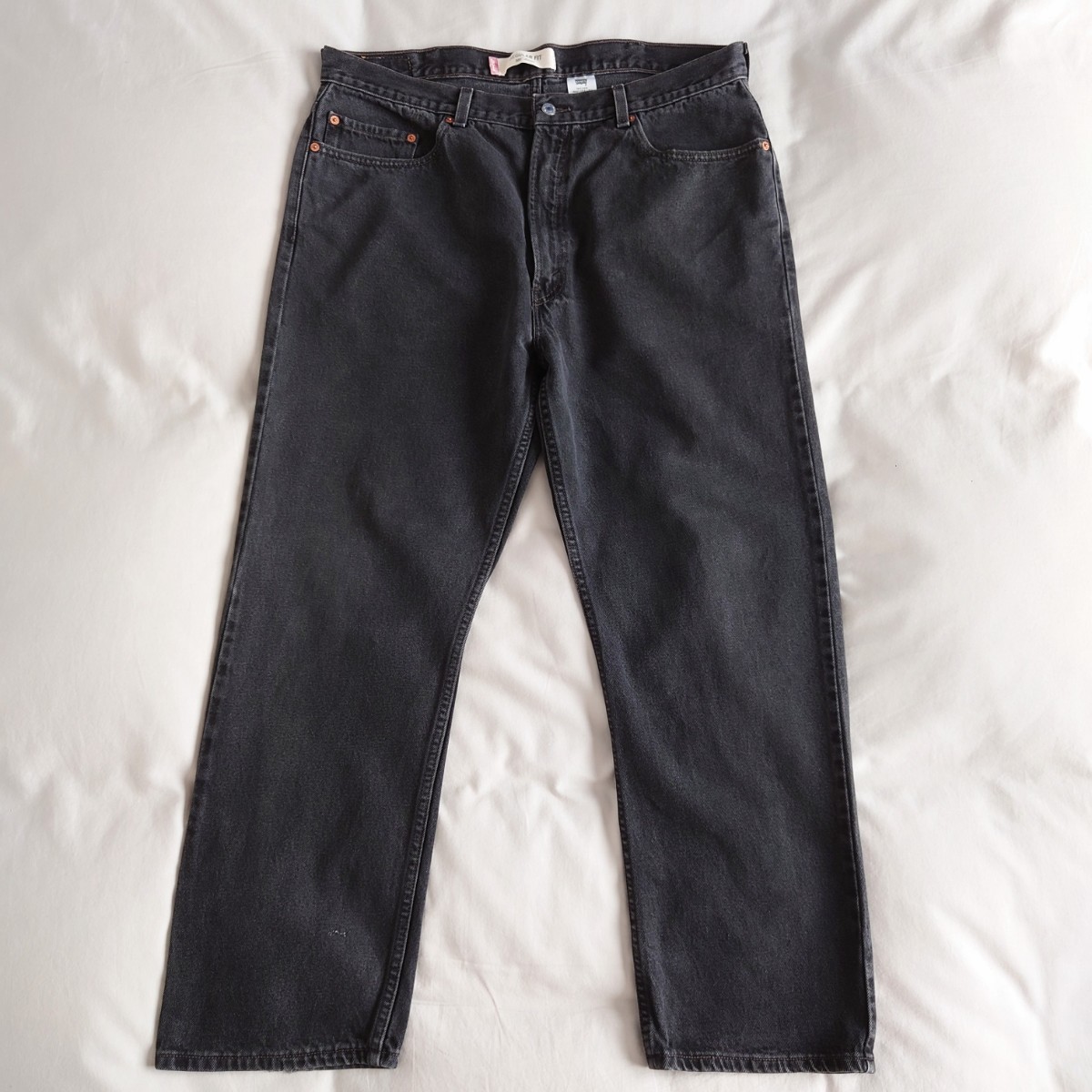 Levi's 505ブラックジーンズ デニムパンツ 黒 サルバドール製 古着 W40 