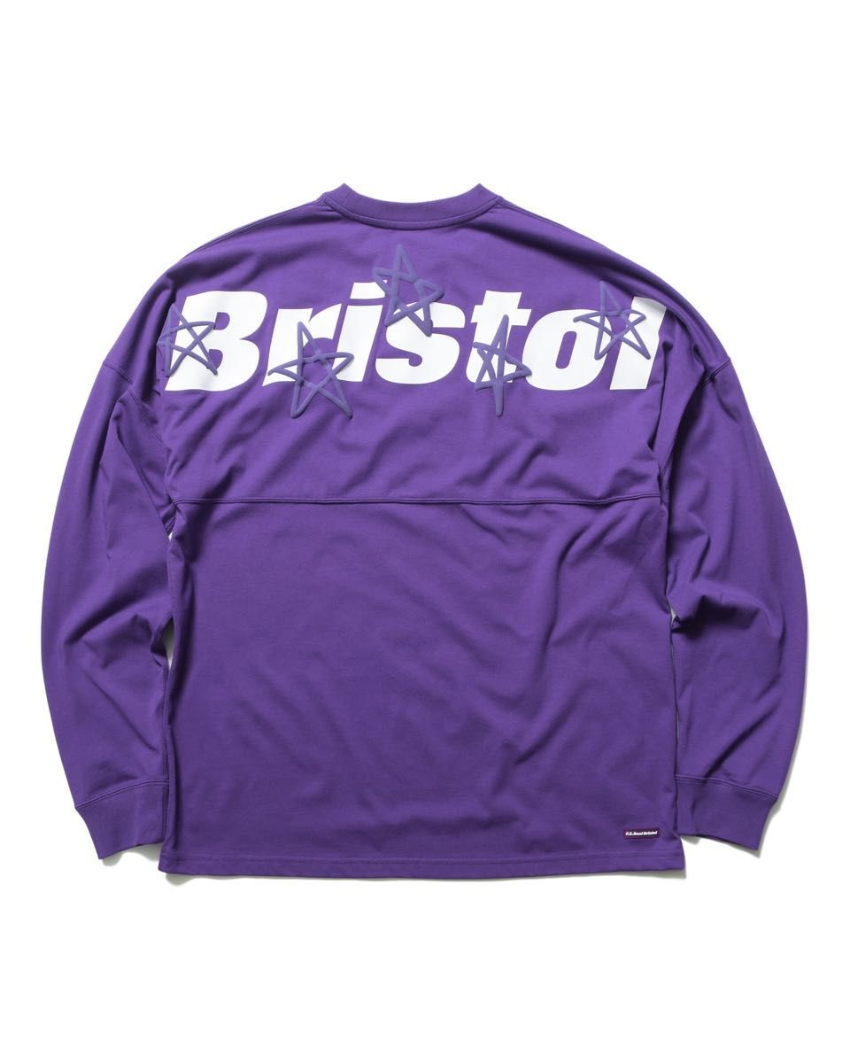 S FCRB Bristol STAR BIG LOGO L/S TEAM BAGGY TEE Tシャツ