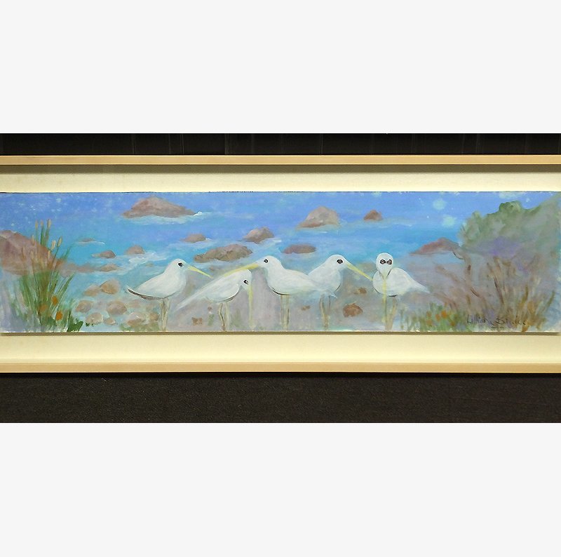 GLC】リリアナ・ブライコ 「早朝の小鳥のさえずり」 ◇画廊取扱・油彩
