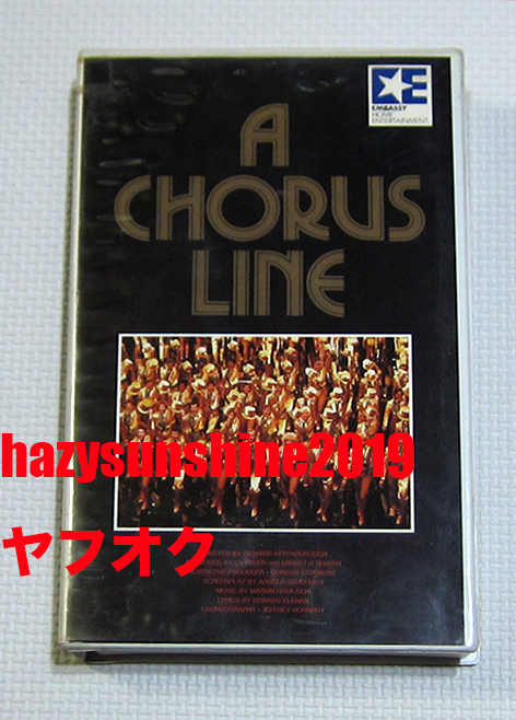  Chorus * линия A CHORUS LINE VHS VIDEO субтитры super видео Richard *a тонн BORO - Michael *da стакан 