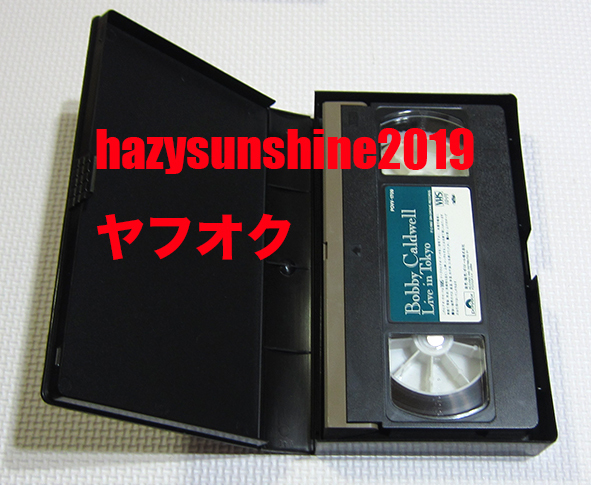 ボビー・コールドウェル BOBBY CALDWELL JAPAN VHS VIDEO ビデオ LIVE IN TOKYO ライヴの画像3