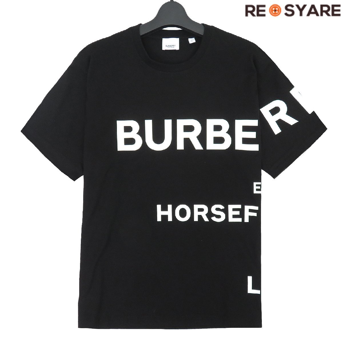  ultimate beautiful goods Burberry 8040694 hose Ferrie print knitted crew neck short sleeves T-shirt cut and sewn 45906