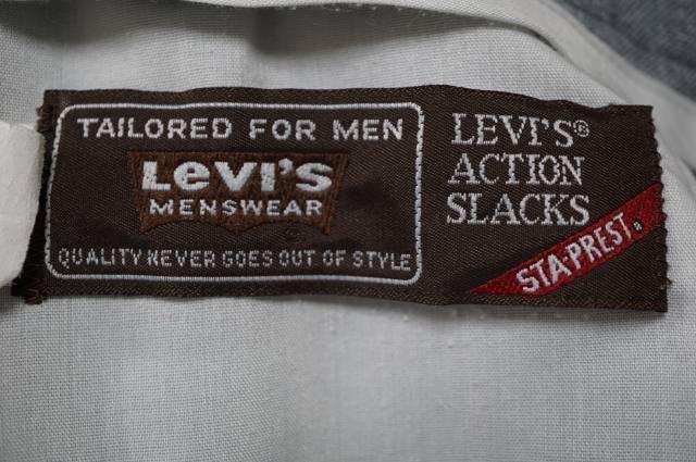 ▽▽LEVI'S ACTION 3Ｐ スーツ セットアップ ヴィンテージ_画像7