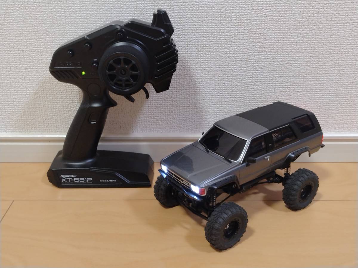 限定価格セール！】 4×4 ミニッツ 京商 中古 トヨタ ダークグレー