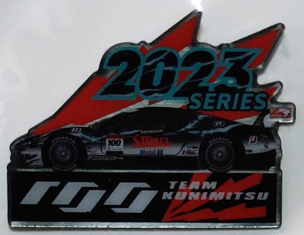 ピンズ SUPER GT 2023 STANLEY NSX-GT (山本尚貴/牧野任祐) 高橋国光　ホンダ　スタンレー　チーム国光 スーパーGT　ピンバッジ ピンバッチ_画像2