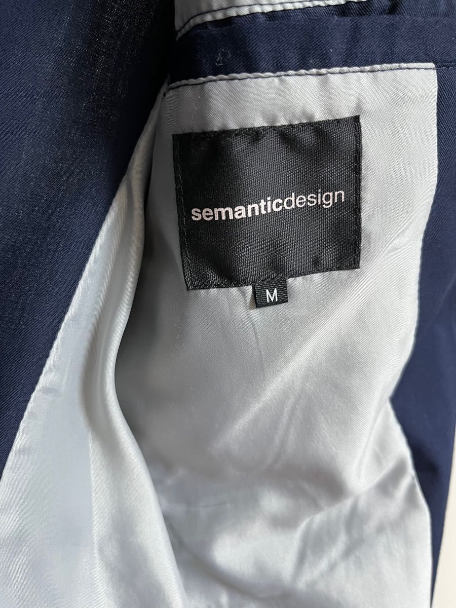 【セマンティックデザイン】semantic design ジャケット JACKET メンズ Mサイズ テーラードジャケット