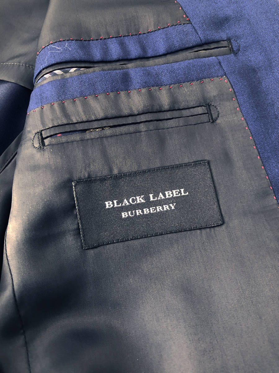 ◆◇BLACK LABEL★メンズ ジャケット ネイビー BURBERRY Mサイズ バーバリー ブラックレーベル ネイビー 紺ブレ 送料無料◇◆の画像5