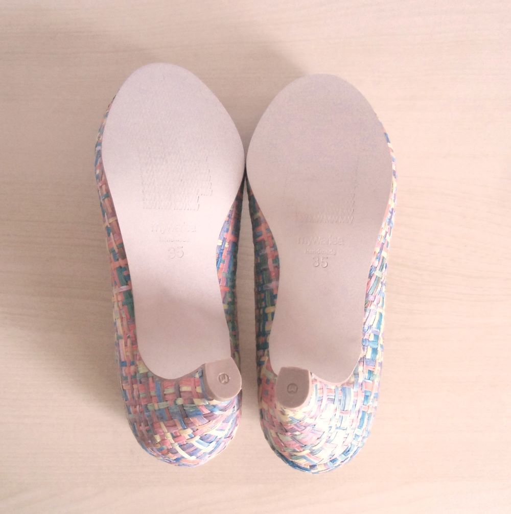 mywarisa　マイワリサ　レインボーパンプス　22.5cm　ヒール5.5cm　HB005MU Heels Rainbow(Color)