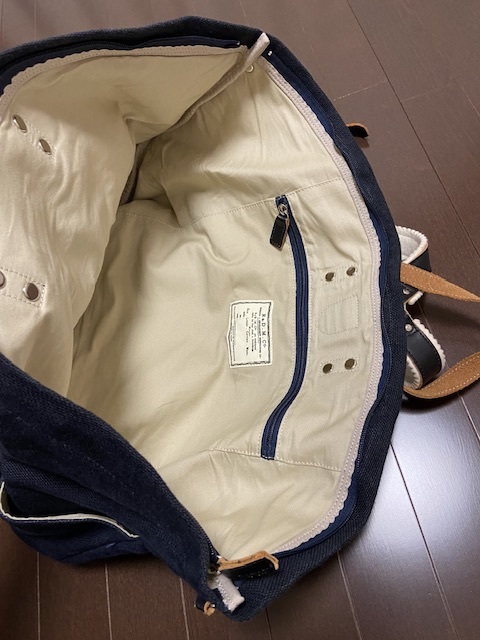 R&D.M.CO- Old man z Tailor maru she bag . rucksack 2wayOLDMAN\'S TAILOR dark blue 