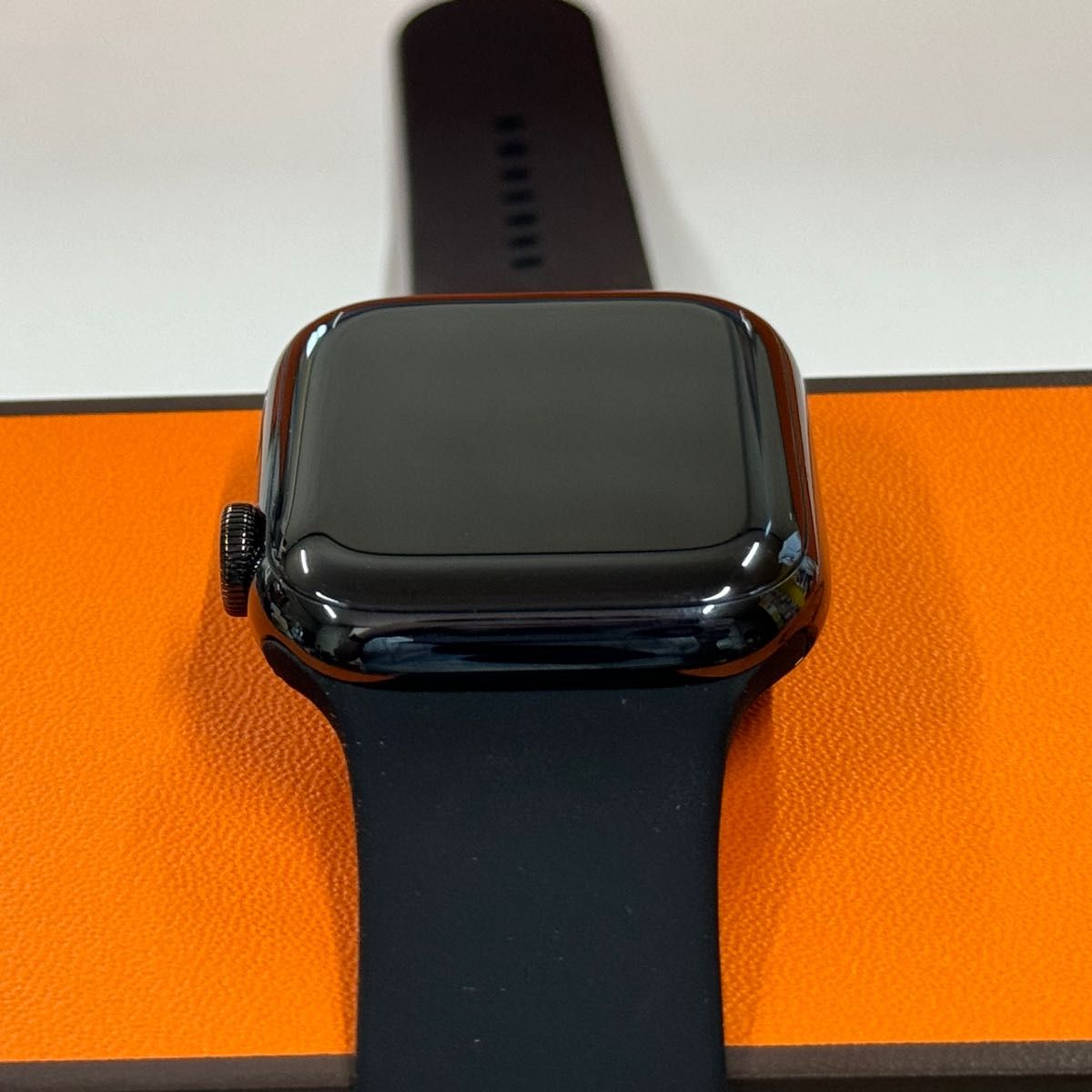 ☆即決 美品 Apple Watch series7 HERMES 45mm アップルウォッチ エルメス 黒 212