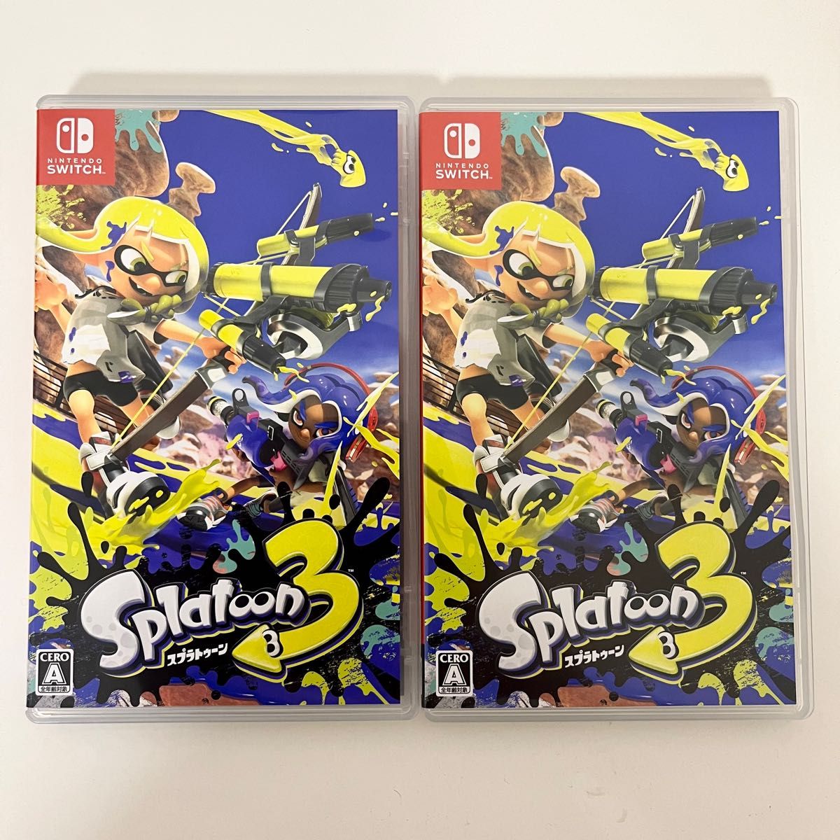 スプラトゥーン3 ニンテンドースイッチ Switch ソフト 2点セット