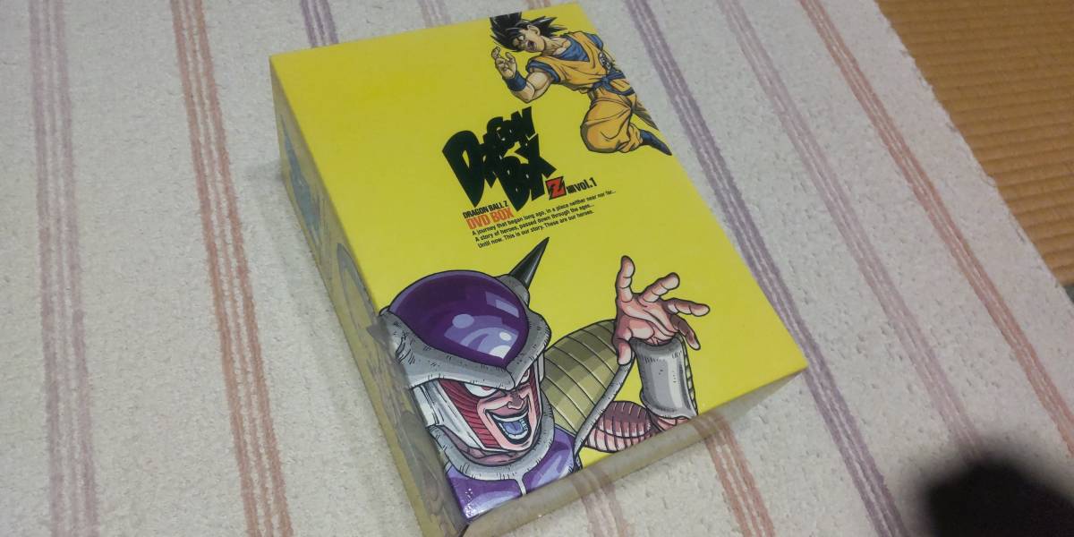 DVD-BOX DRAGON BOX Z編 VOL.1【※フィギュア・ブックレット欠品※】