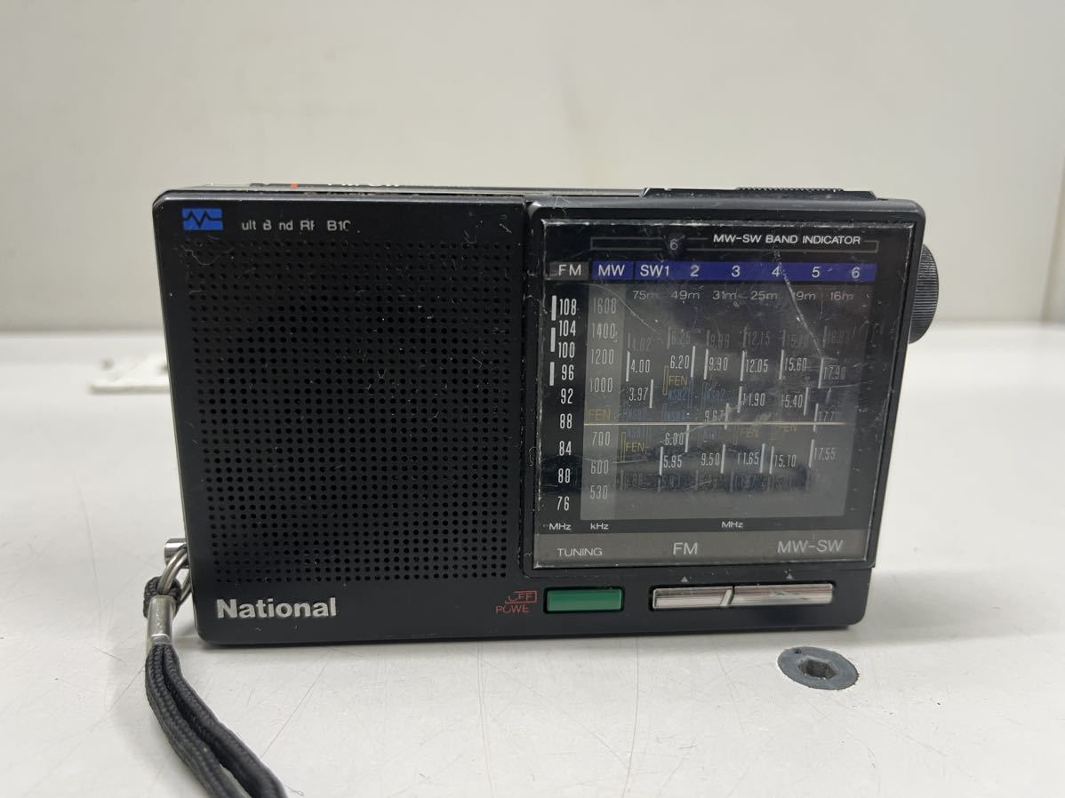 C National multi band RF-B10 ポケットラジオ _画像2