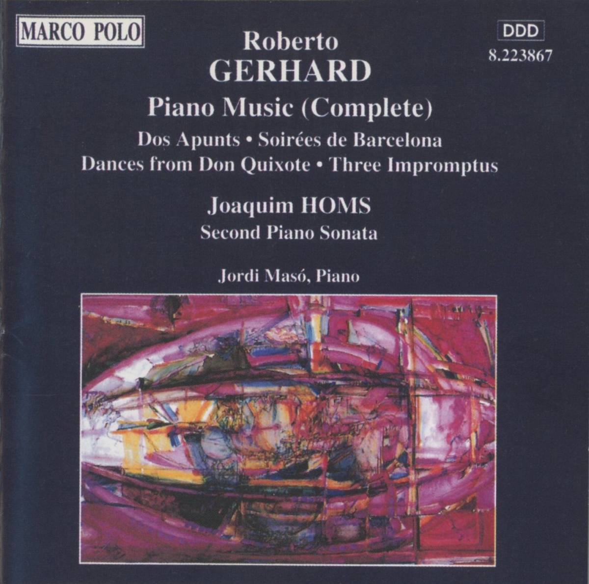 Roberto Gerhard / ジェラール, Joaquim Homs / オムス, Jordi Maso / マソ - Piano Music (Complete)の画像1