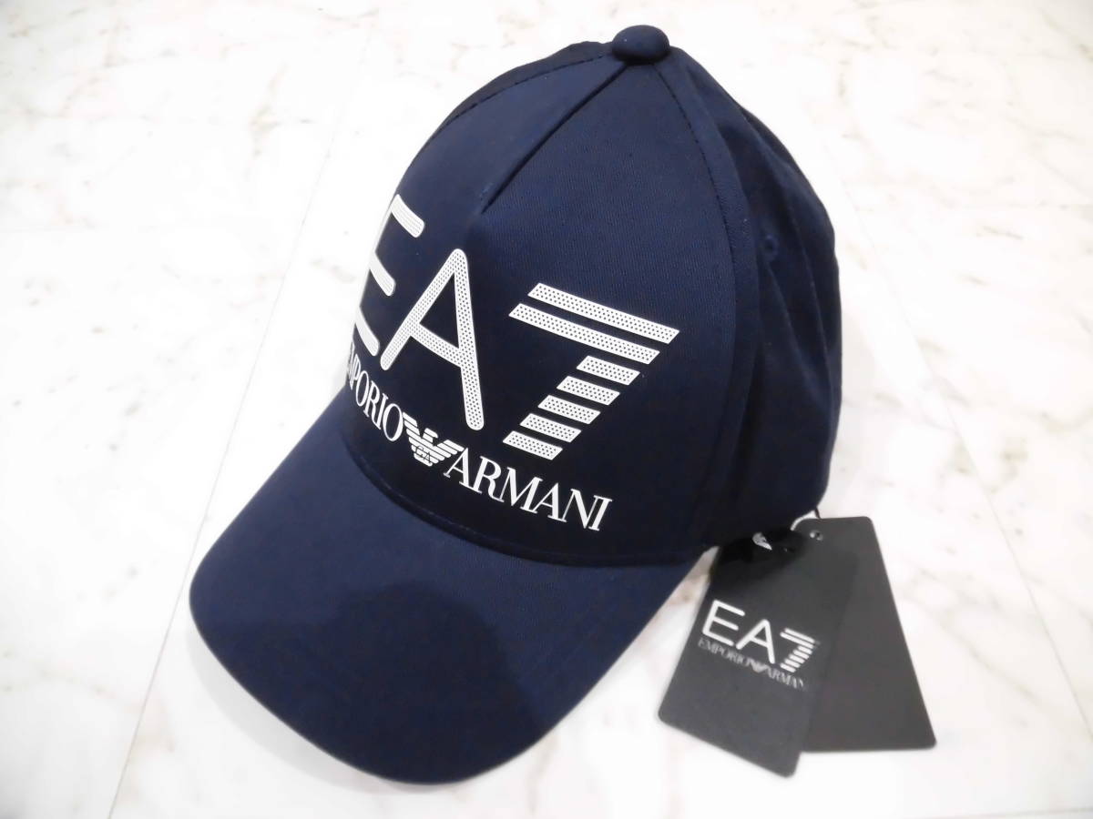 新品未使用品タグ付】 EA7 EMPORIO ARMANI キャップ エンポリオ