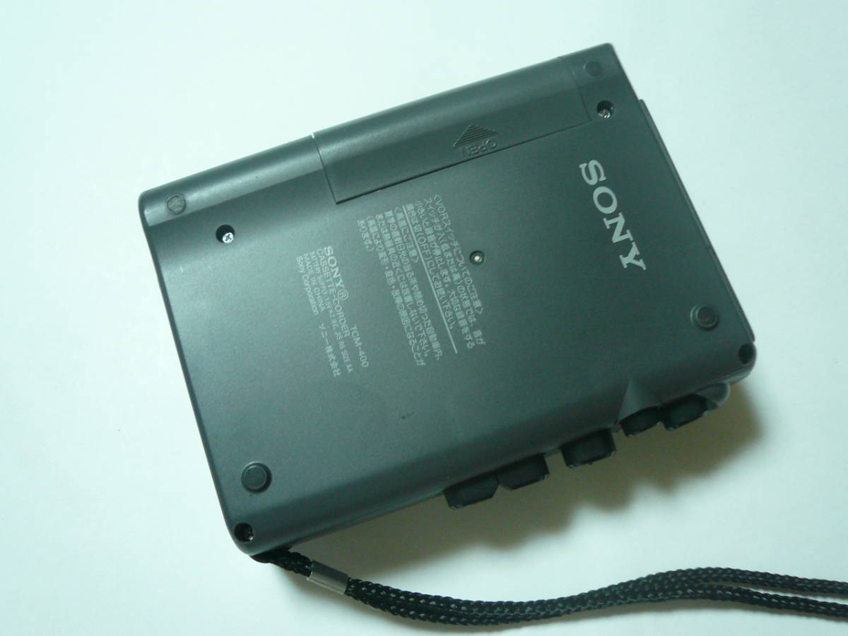 SONY カセットレコーダー TCM-400 ★動作品の画像8