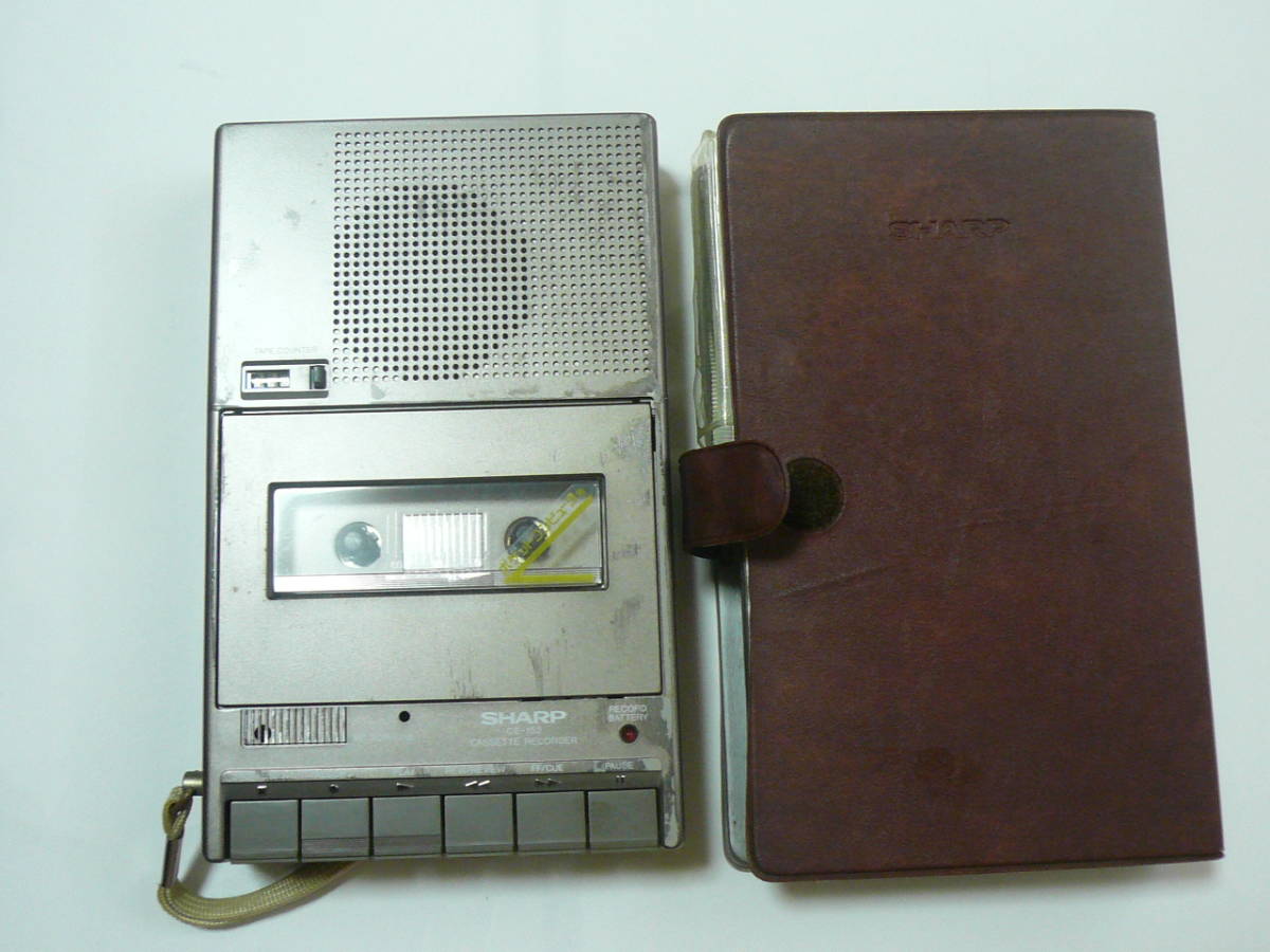 SHARP CE-152/SONY TCM-36/aiwa TP-VS450/TP-S30/RN-Z88 カセットレコーダー 5台まとめ★ジャンク品_画像3